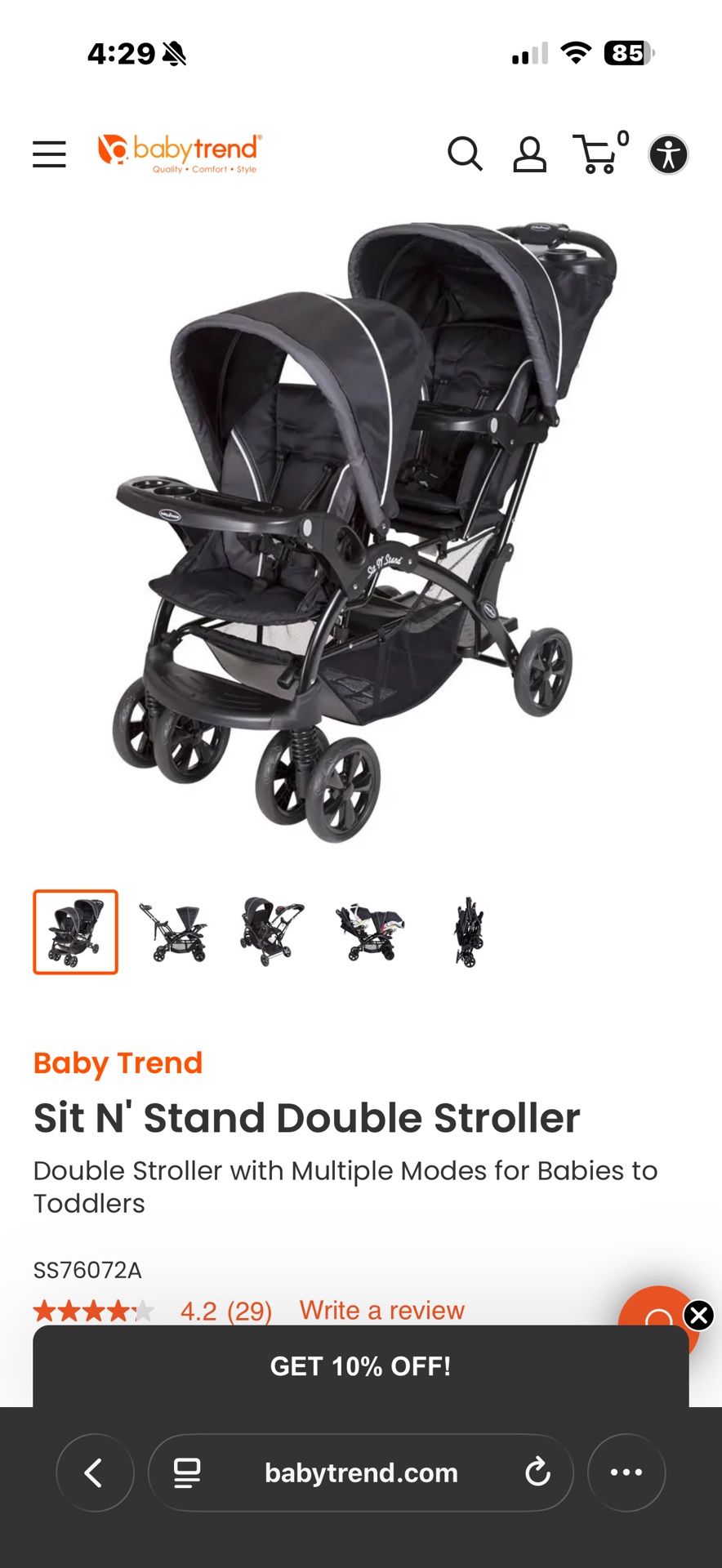 Double Stroller