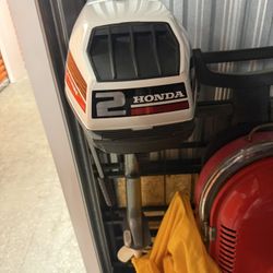 New Honda 2hp 4 Stroke Portable Outboard Motor