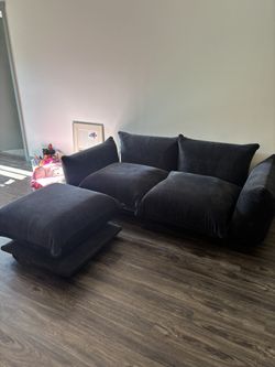 Black Modern Couch