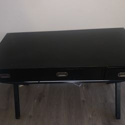 Black Wooden Desk