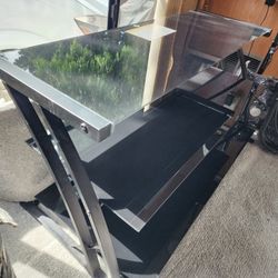 TV Glass Stand 