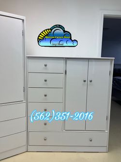 White Pacoima wardrobe closet ropero armoire Nuevo new