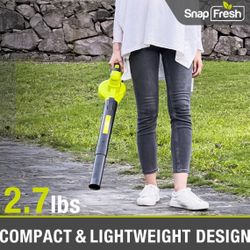 SnapFresh Cordless Leaf Blower 