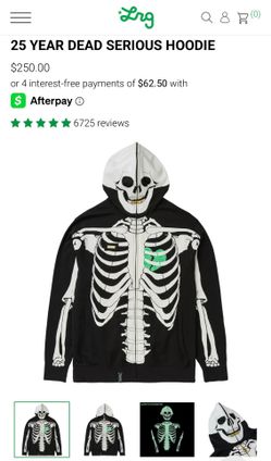 25 year dead serious hoodie LRG