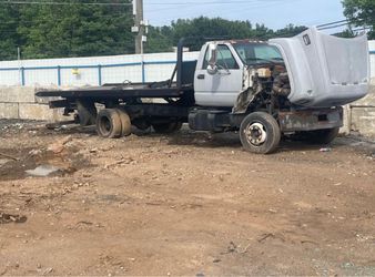 1999 GMC C6500 rollback tow truck
