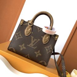 LOUIS VUITTON ONTHEGO All-match Jungle Bag Coated Canvas Tote Bag(66)74