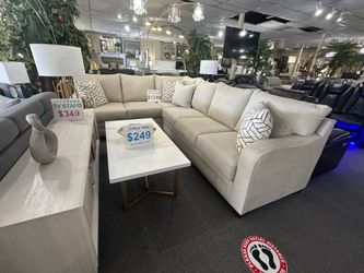 Brand new sectional beige color