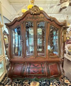 AICO By Michael Amini CHATEAU BEAUVAIS China Cabinet - GA