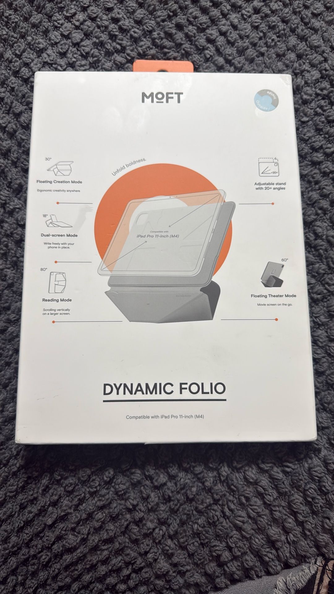 MOFT Dynamic Folio Case for iPad Air 11-inch M3 M2 2025 2024/10.9 Air 5th 4th Generation 2022 2020, iPad Pro 11-inch 4th/3rd/2nd Generation, Magnetic 