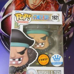 Funko POP! Animation: One Piece - Marshall D. Teach #1921  (Chase)  🌋🐕🌋