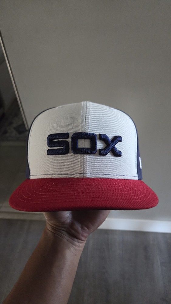 Throwback White Sox Hat 7 3/8