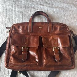 Fossil leather bag
