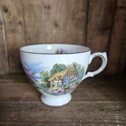 Vintage, Tea Cup, Royal Vale, Pattern #7382, Fine Bone China, Tea Cup, Made in England