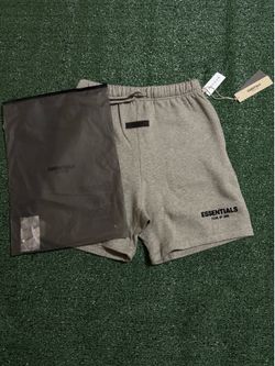 Dark oat Mel essential shorts