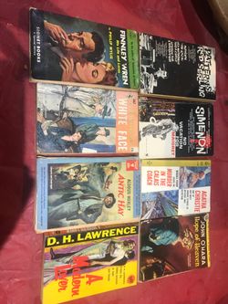 Vintage trade paperbacks useful for their covers