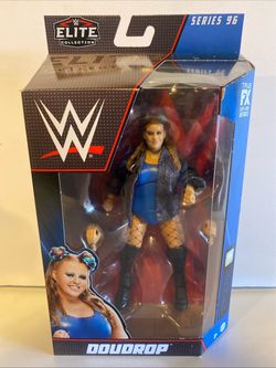 WWE Elite 96 Doudrop (2022) in Blue Gear - Common - NXT Piper Niven