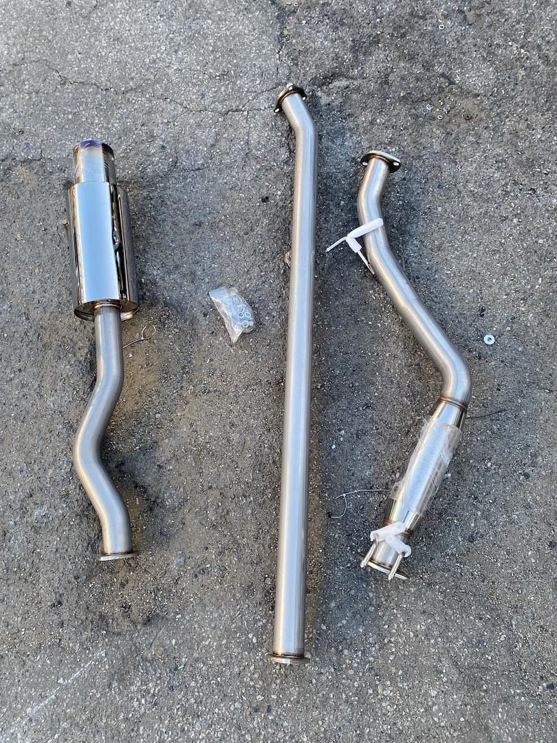 2006 - 2011 Honda Civic EX/LX/DX Catback Exhaust System burn tip Auto parts