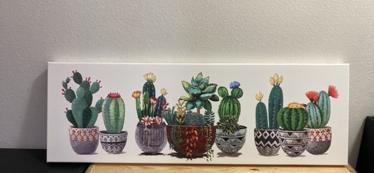 Succulents Canvas Print