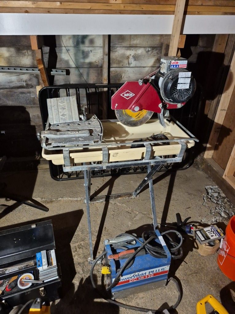 MK-100 WET TILE SAW