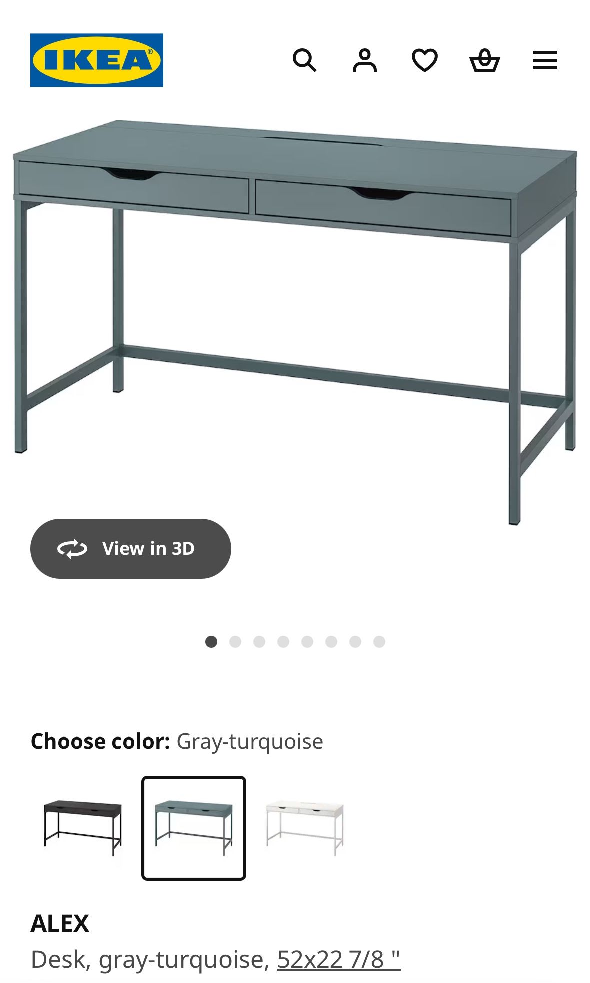 IKEA Alex Desk