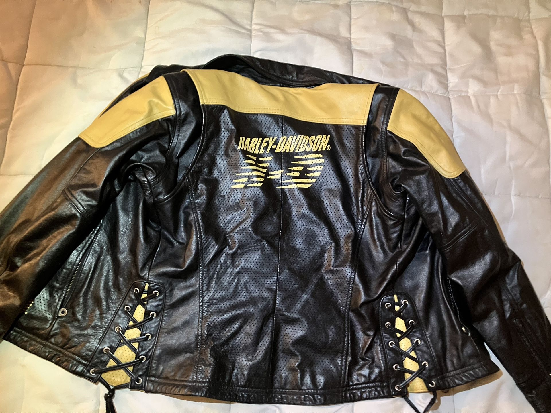 Harley-Davidson FXRG Leather Motorcycle Jacket - Women’s Size M