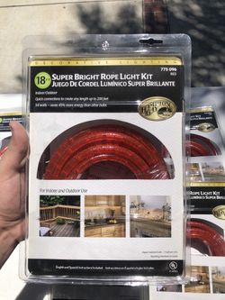 Super Bright Rope Light 18ft 