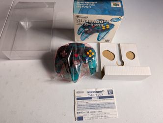 CIB Ice Blue Nintendo 64 Controller 