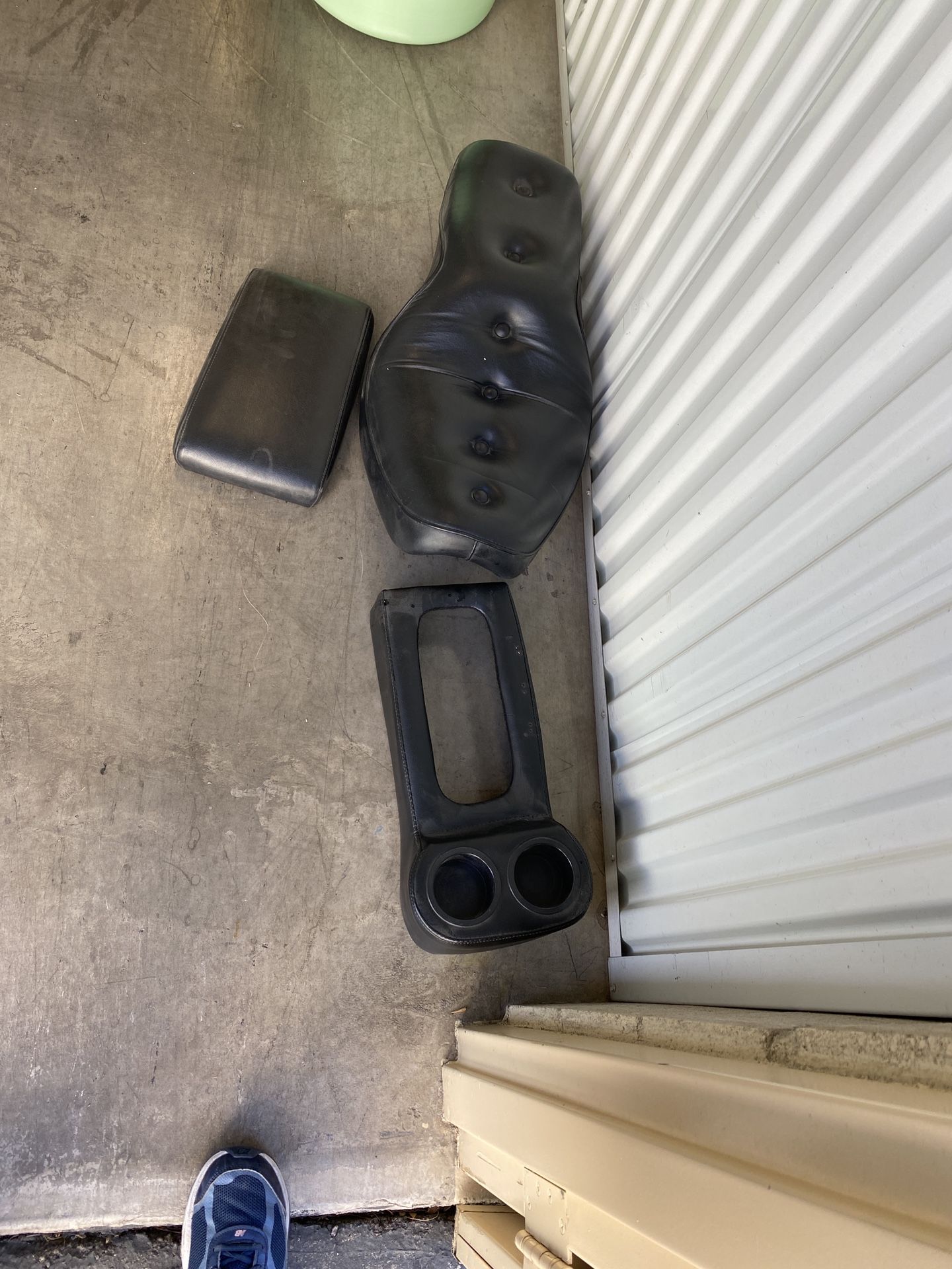 Motorcycle seat and accessories