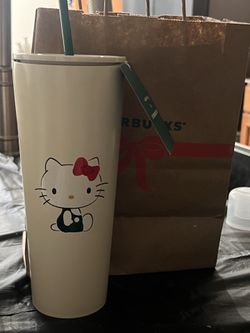 Starbucks Hello Kitty Tumbler