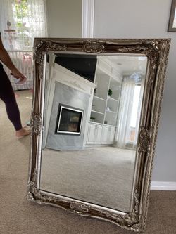 Large Gold Mirror 