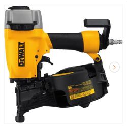 DEWALT Pneumatic 15-Degree Coil Corded Siding Nailer