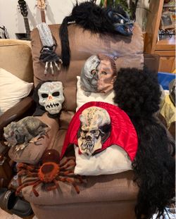 Halloween Costume Masks and Props
