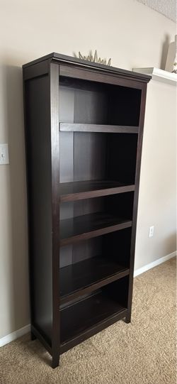 Dark Wood Bookcase