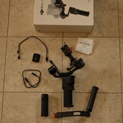 RS3 Mini Compact Gimbal + Briefcase Handle and Accessories