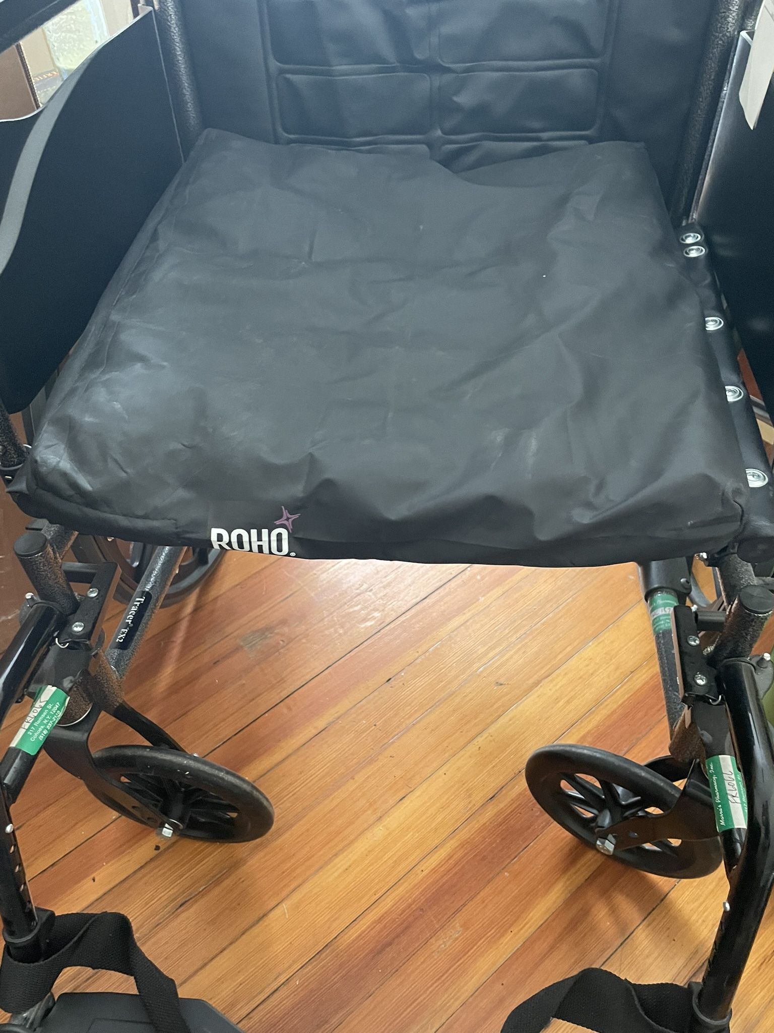 Invacare Tracer EX2 Wheelchair | Standard Folding | 16 Inch Seat | Desk Arms