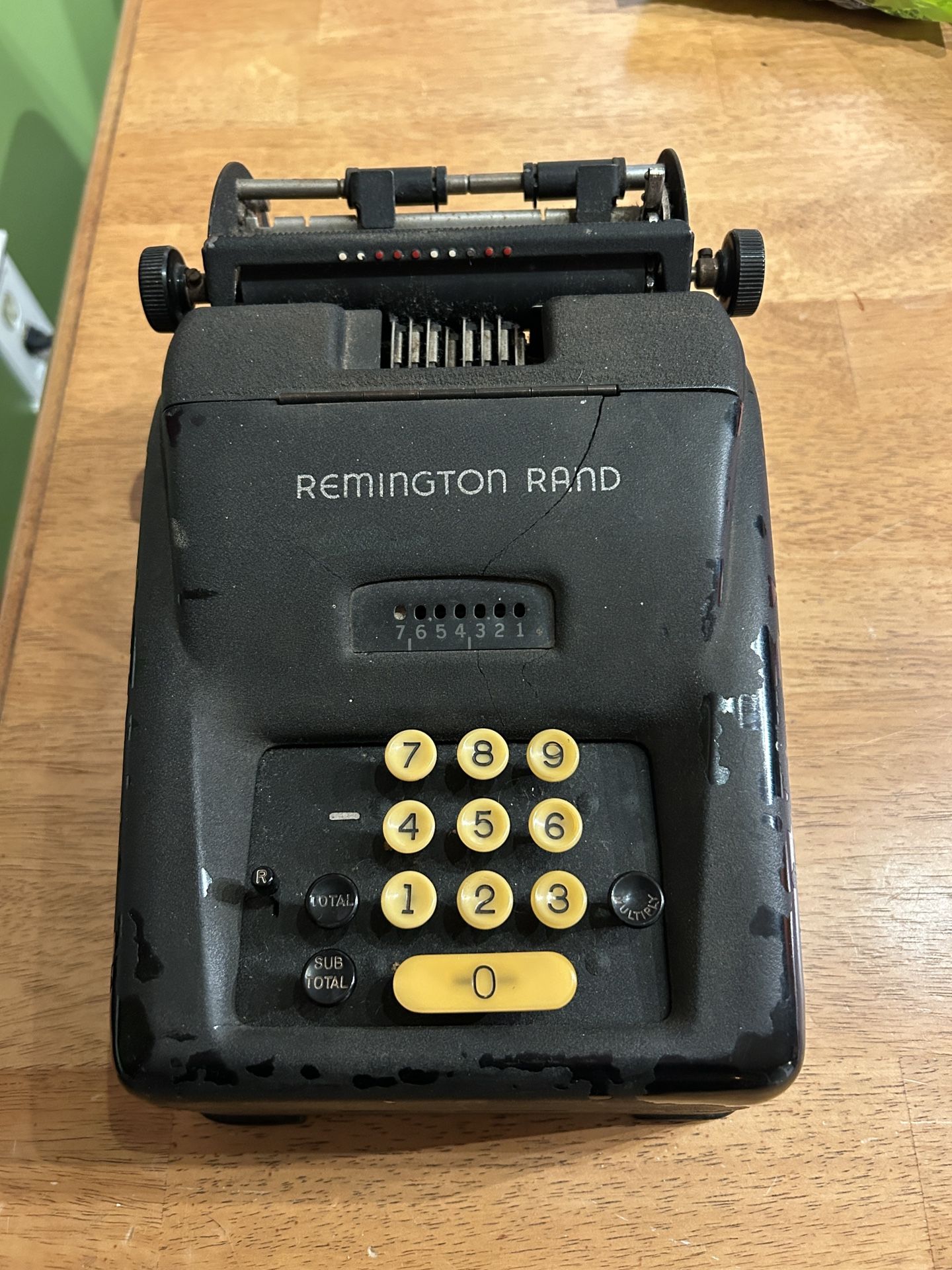 Remington Rand adding machine