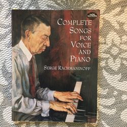 Complete songs for voice and piano: Sergei Rachmaninoff