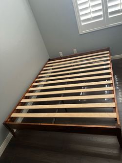 Queen size bed frame