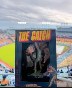 LA Dodgers The Catch Kike Hernandez Andy Pages Bobblehead 9/6/26