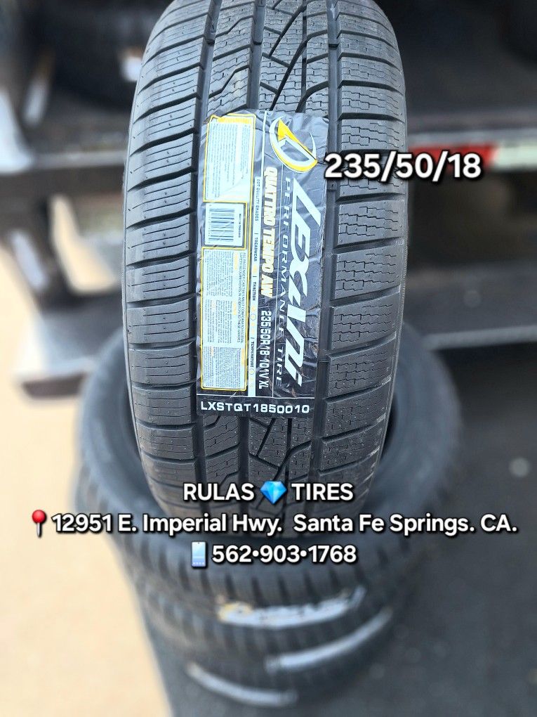 235/50/18  LEXANI PERFORMANCE 🛞 Brand new tires / Llantas nuevas 💥 BUY 4 & get a discount💸 