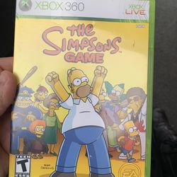 The Simpsons Game Xbox 360 Game