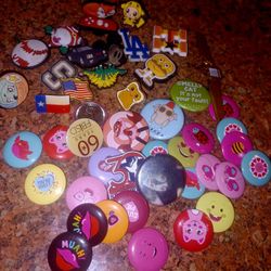 Random set of pins 