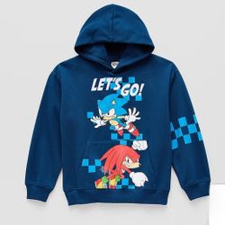 Sonic Boys Hoodie Size L 14/16