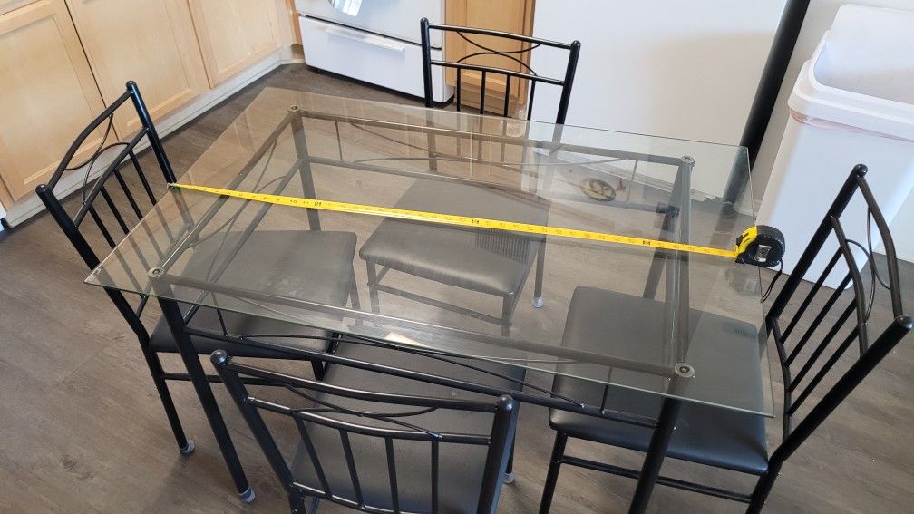 Glass Kitchen Table