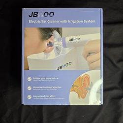 JBHOO Electric Ear Cleaner with Irrigation System