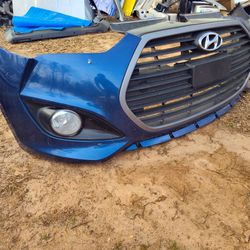 2012 To 2015 Hyundai Veloster Front Bumper Complete