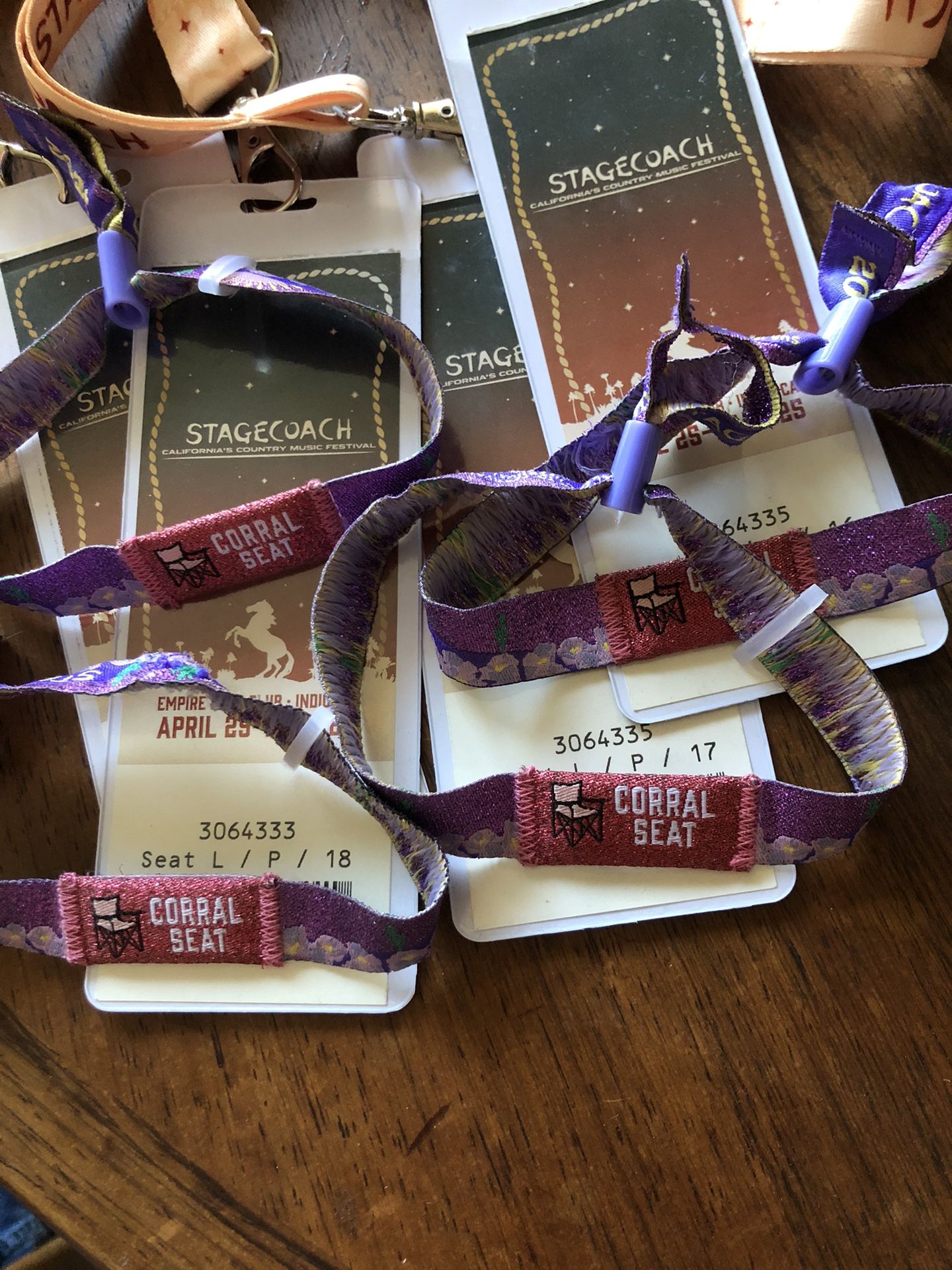 Stagecoach Sunday Corral Seats Sec L row P