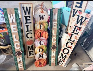Welcome sign