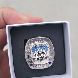 Championship Ring  For  San Jose Earthquakes 