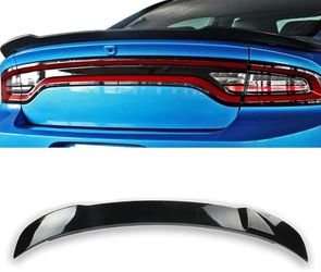 Rear Spoiler Fit for Charger RT SXT SRT 2011-2022, Rear Trunk Ducktail Lip Wing Hellcat Style Glossy Black
